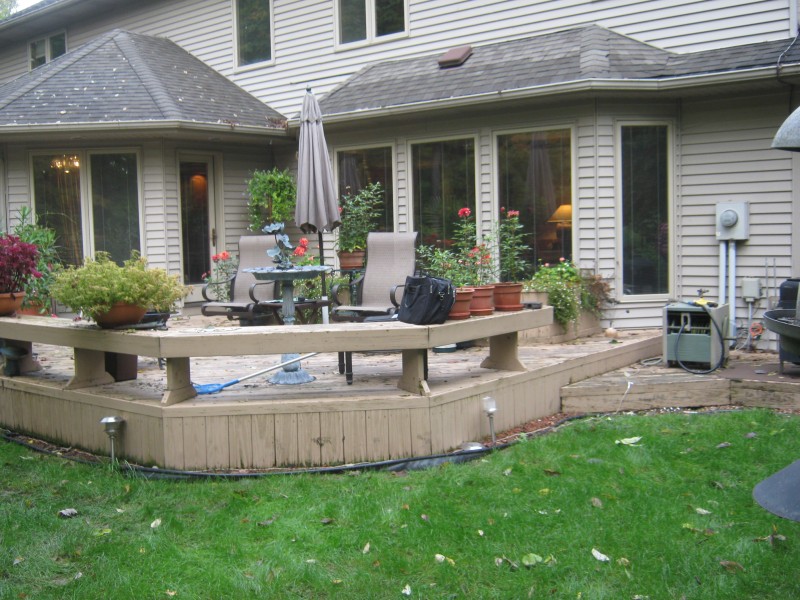 build wood deck over concrete patio « obsolete76egn